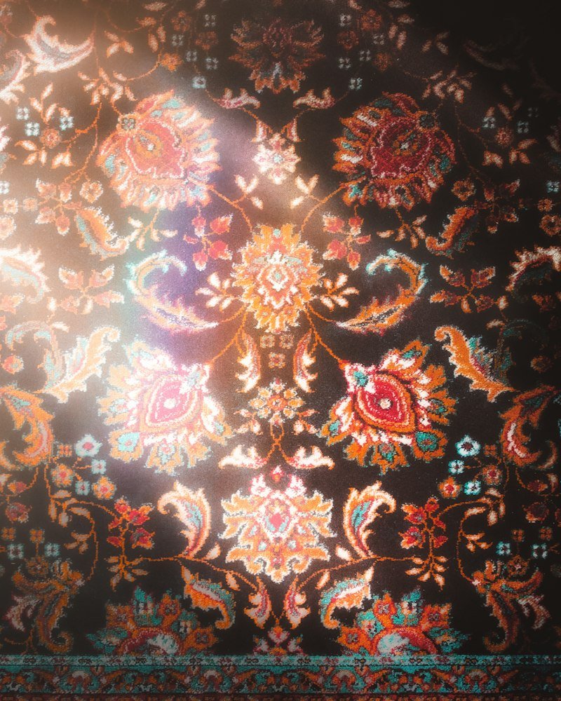 Garden Silk Prayer Carpet