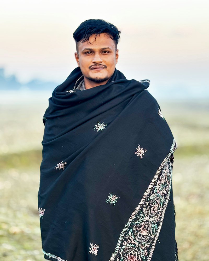 Sozni Embroidered Shawl